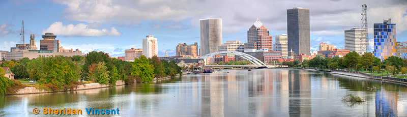 Rochester Skyline DSC6665 by Sheridan Vincent