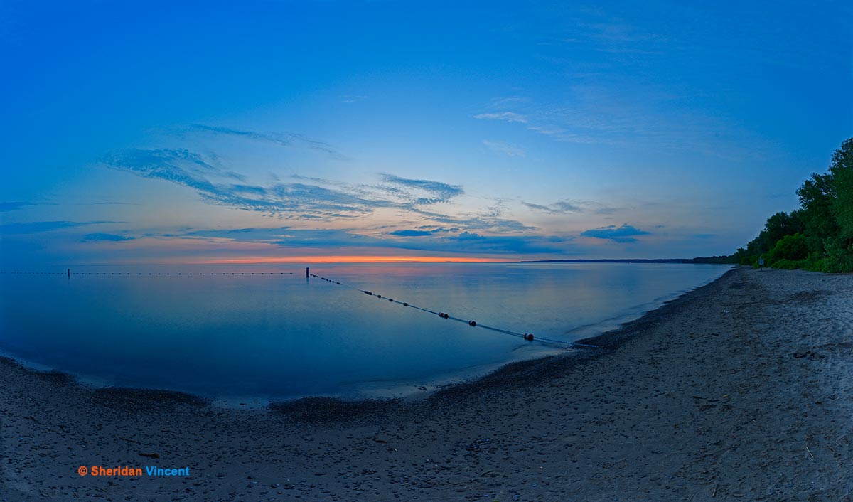Durand Beach Predawn by Sheridan Vincent