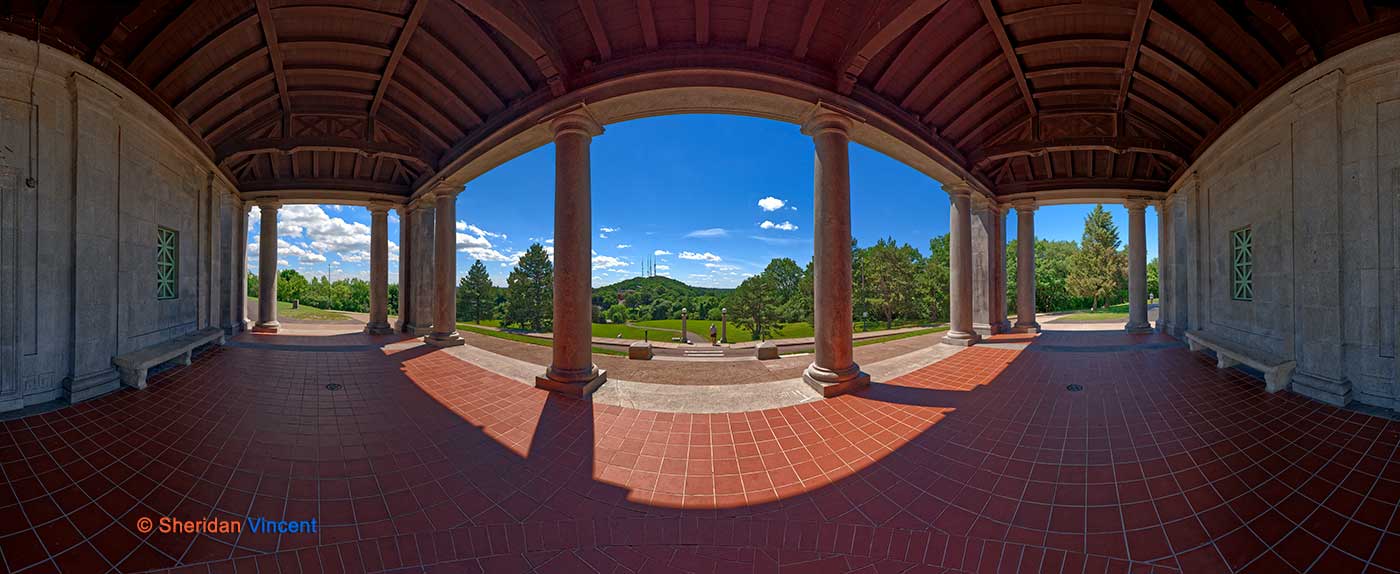 Columns and Symmetry II by Sheridan Vincent