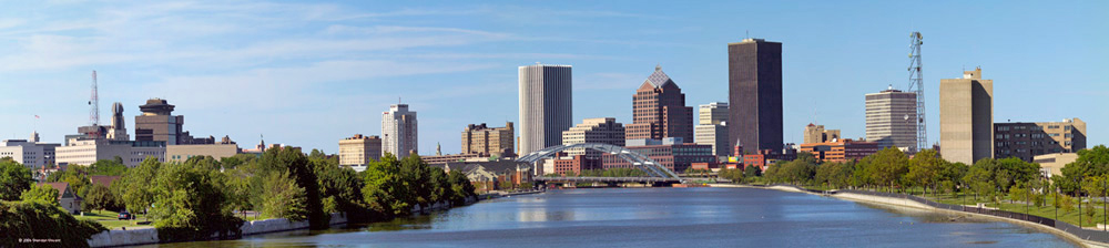 Rochester Skyline by Sheridan Vincent